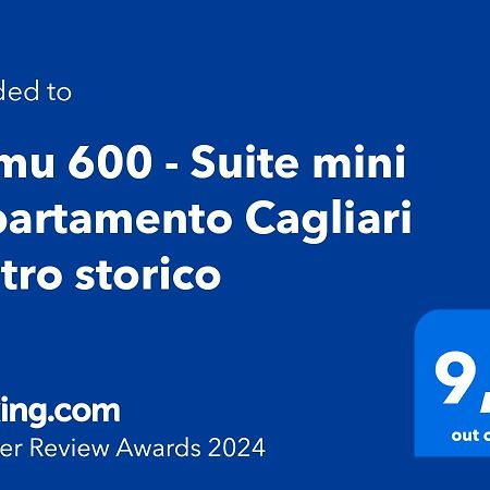 Domu 600 - Suite Mini Appartamento Cagliari Centro Storico Exterior photo